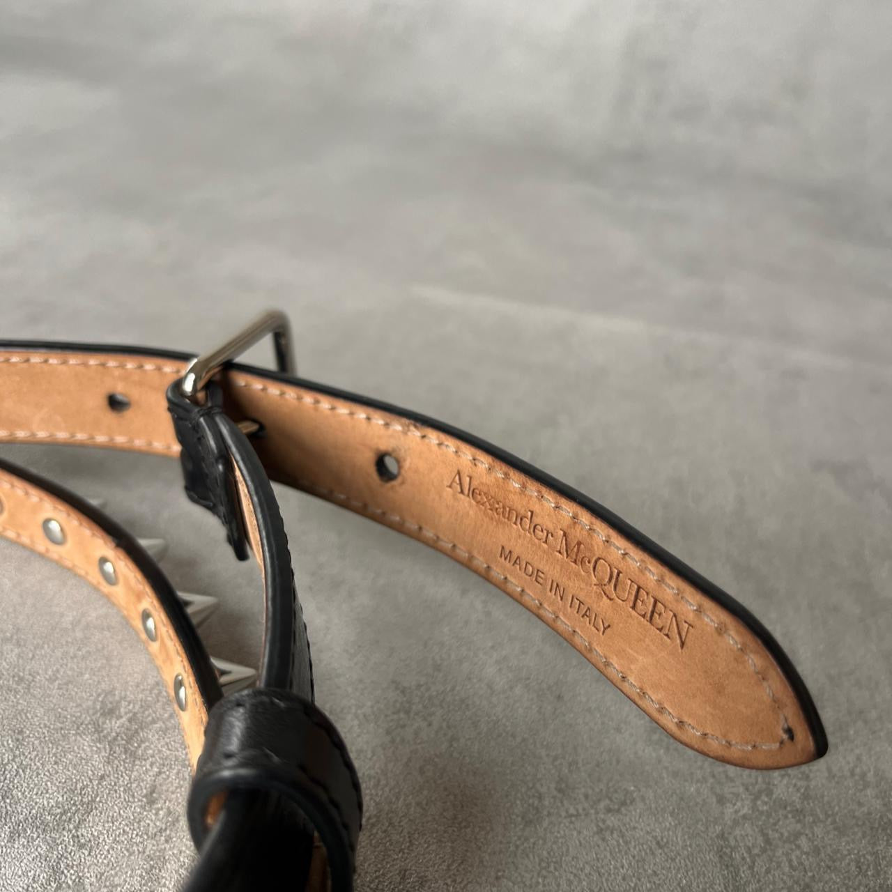 ALEXANDER MCQUEEN STUDDED BELT