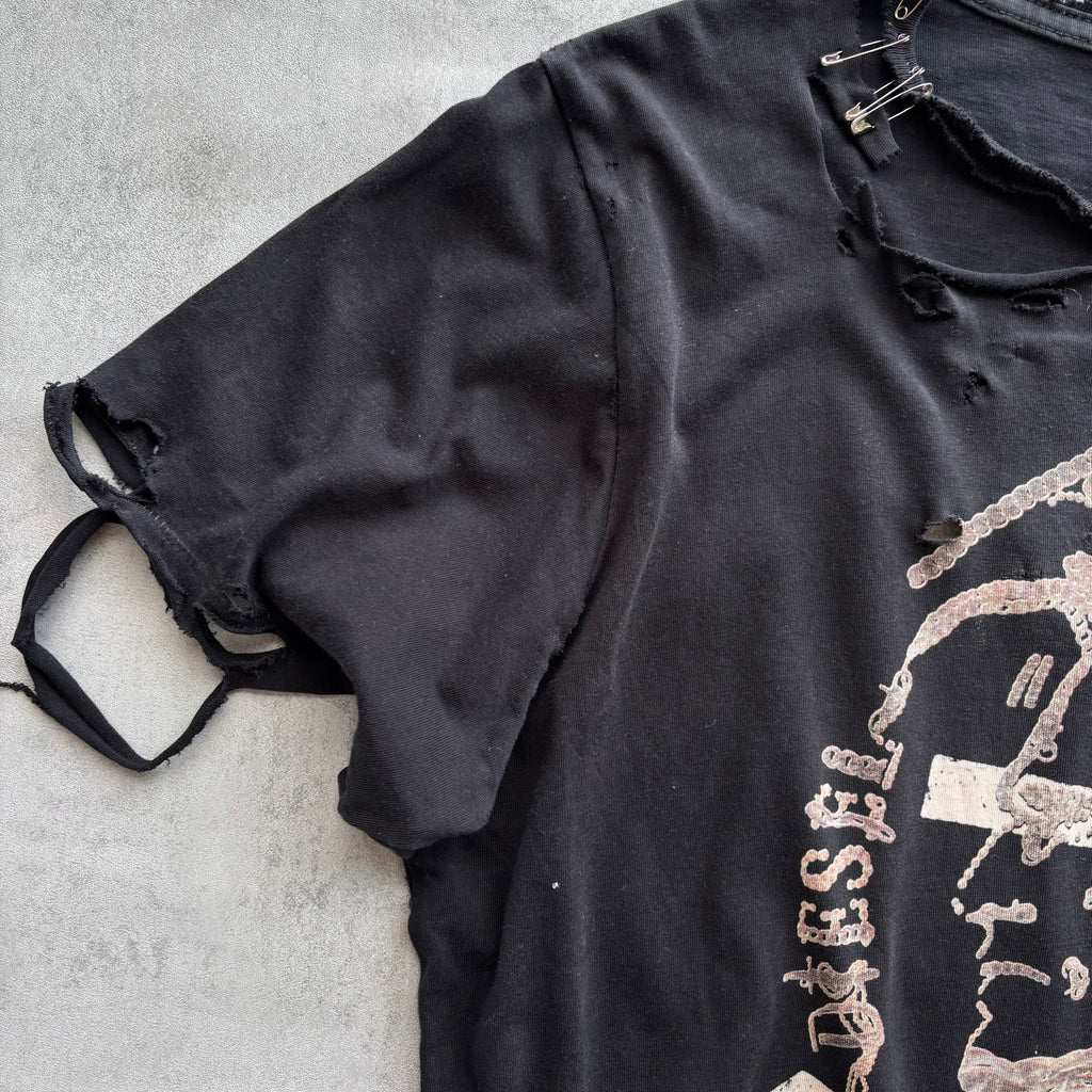 DIESEL DISTRESSED T-SHIRT