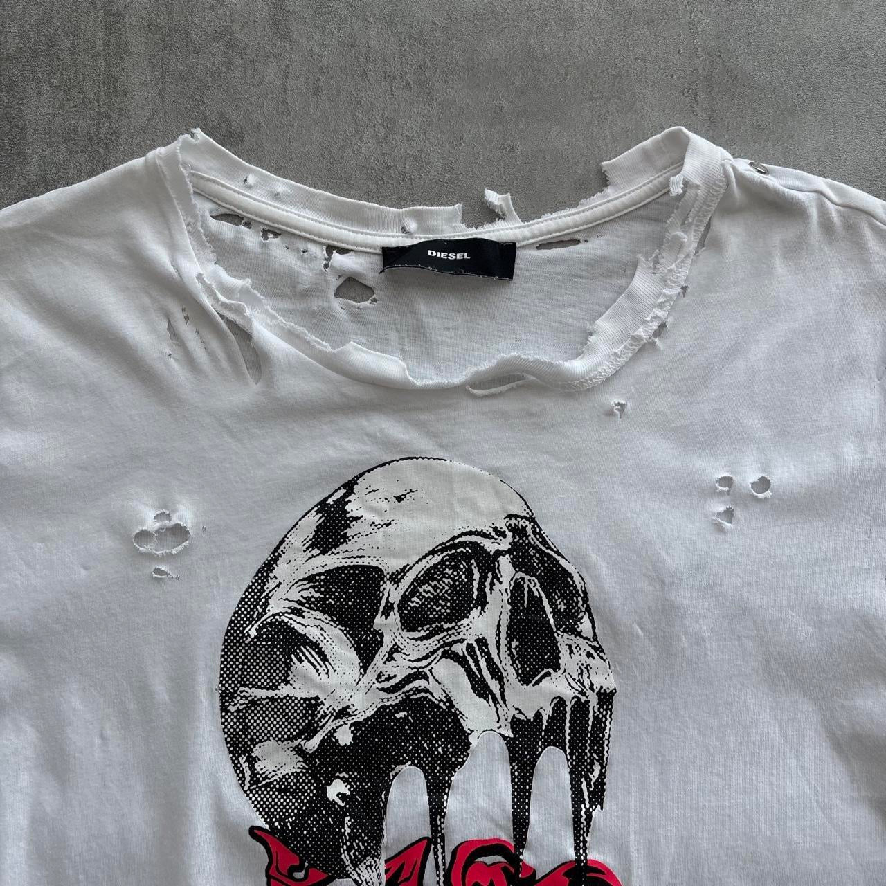 DIESEL DISTRESSED T-SHIRT