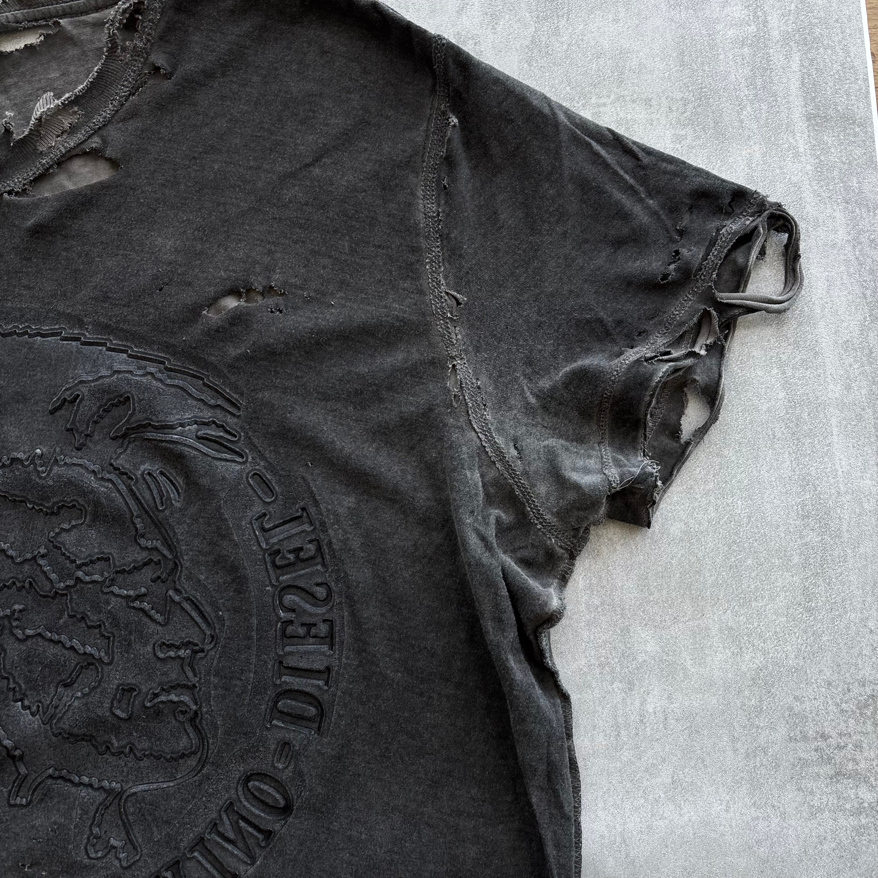DIESEL DISTRESSED T-SHIRT