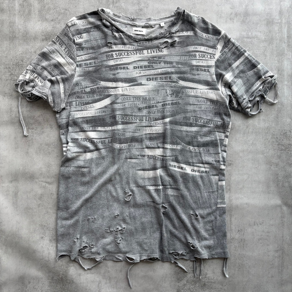 DISTRESSED DIESEL T-SHIRT
