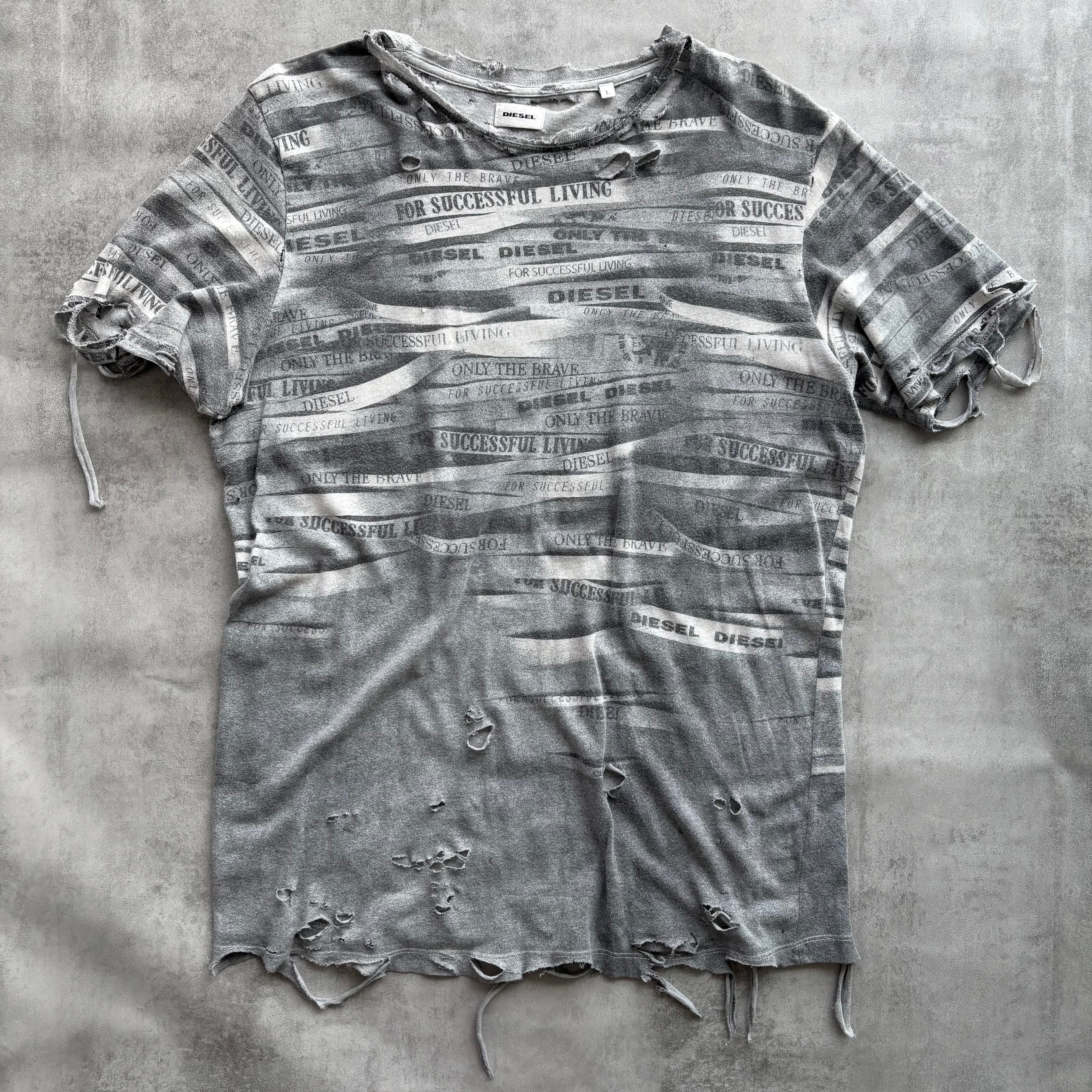 DISTRESSED DIESEL T-SHIRT