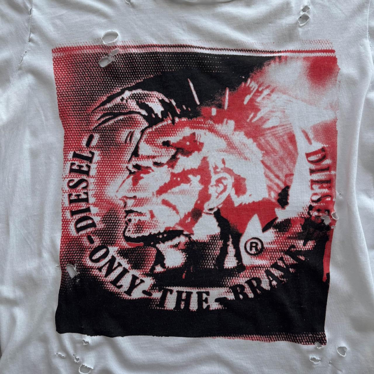 DIESEL DISTRESSED T-SHIRT