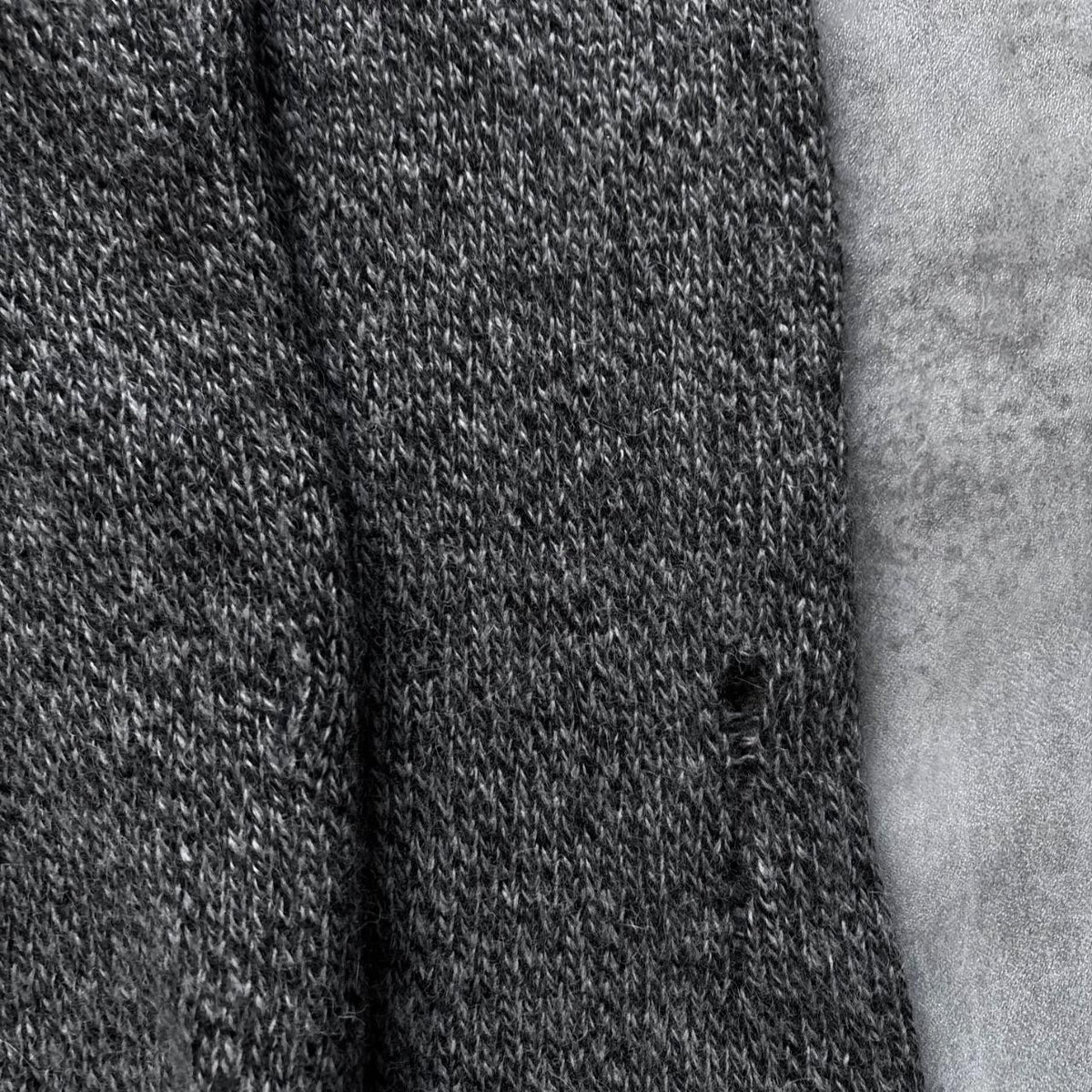 DIESEL DISTRESSED KNIT JUMPER
