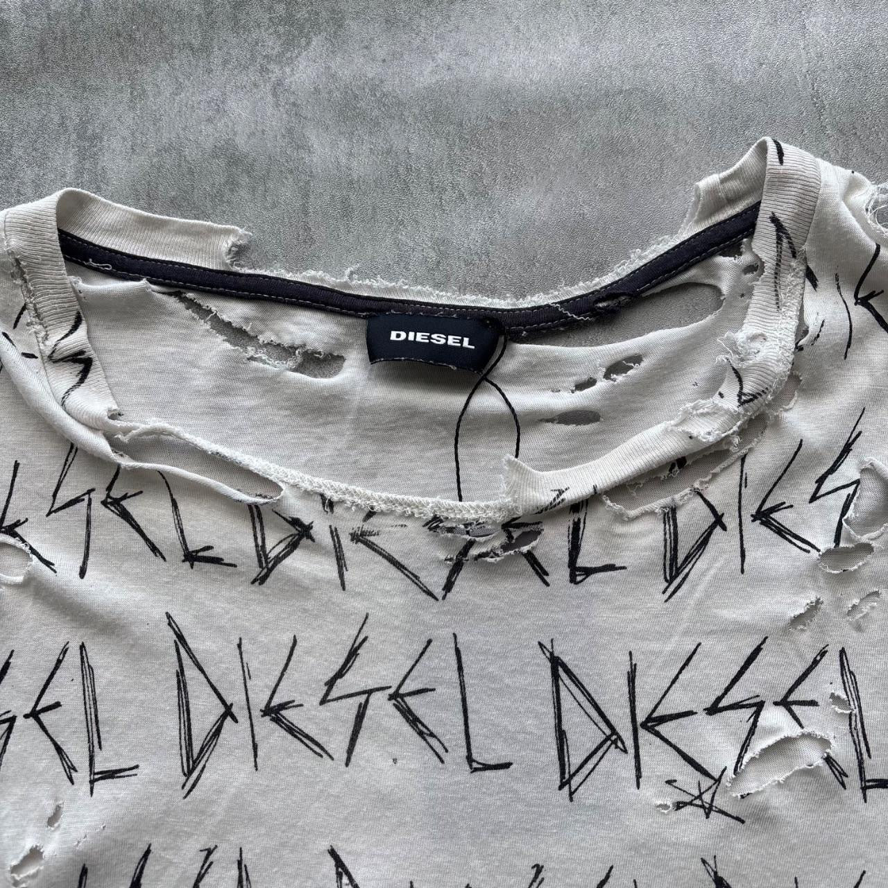DIESEL DISTRESSED T-SHIRT