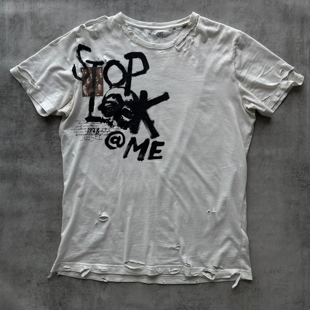 DIESEL DISTRESSED T-SHIRT