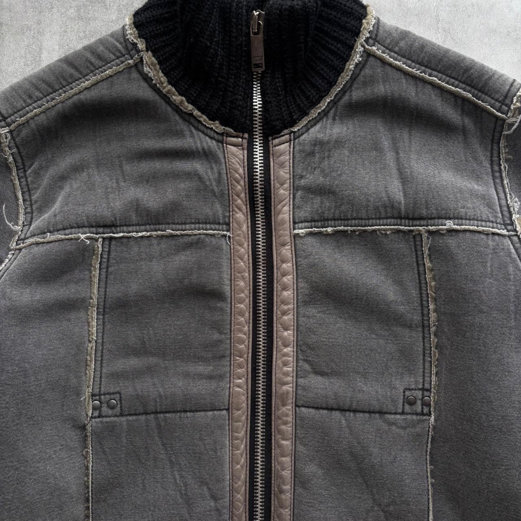 DIESEL SUEDE LEATHER JACKET