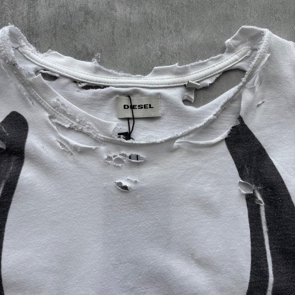 DIESEL DISTRESSED T-SHIRT