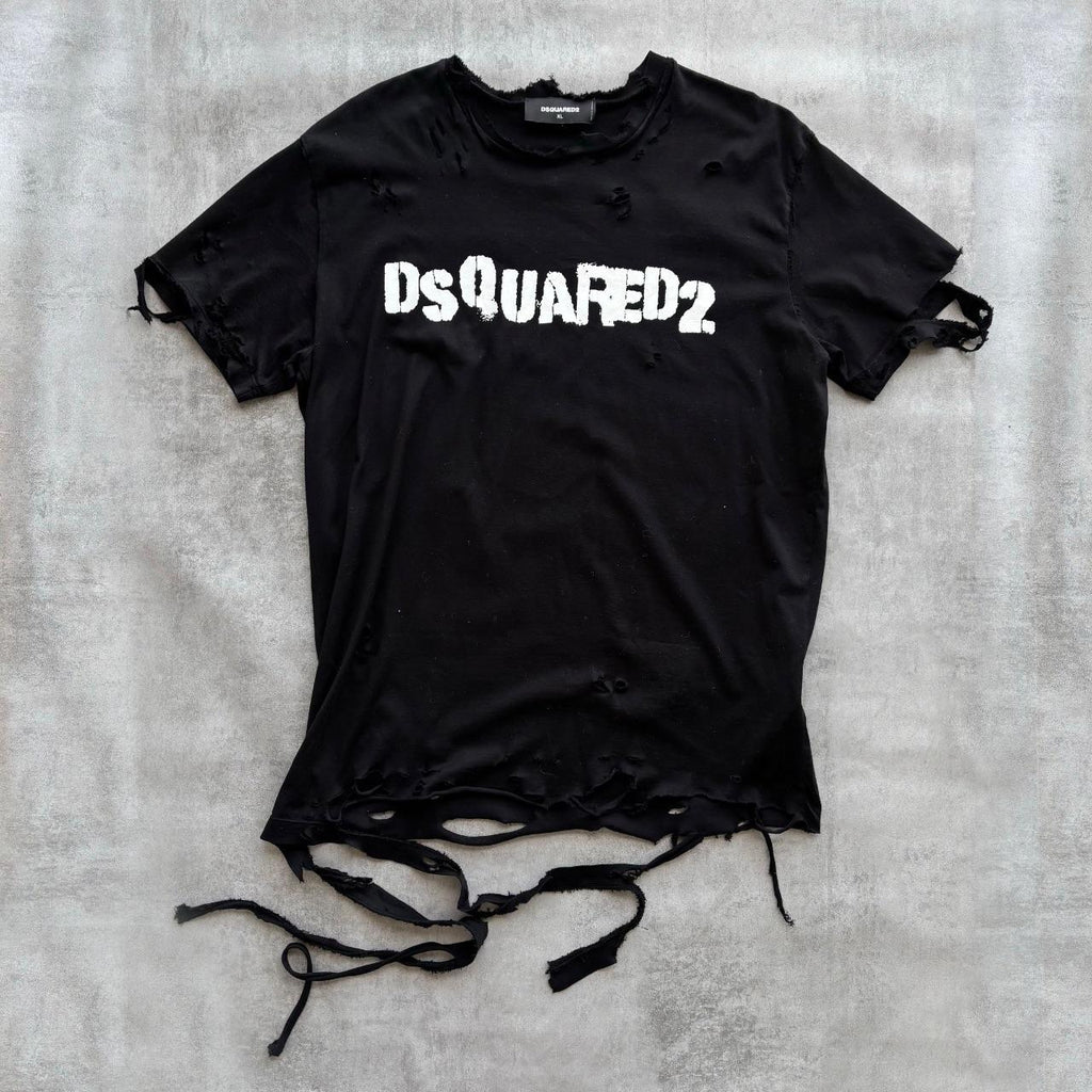 DSQUARED2 DISTRESSED T-SHIRT