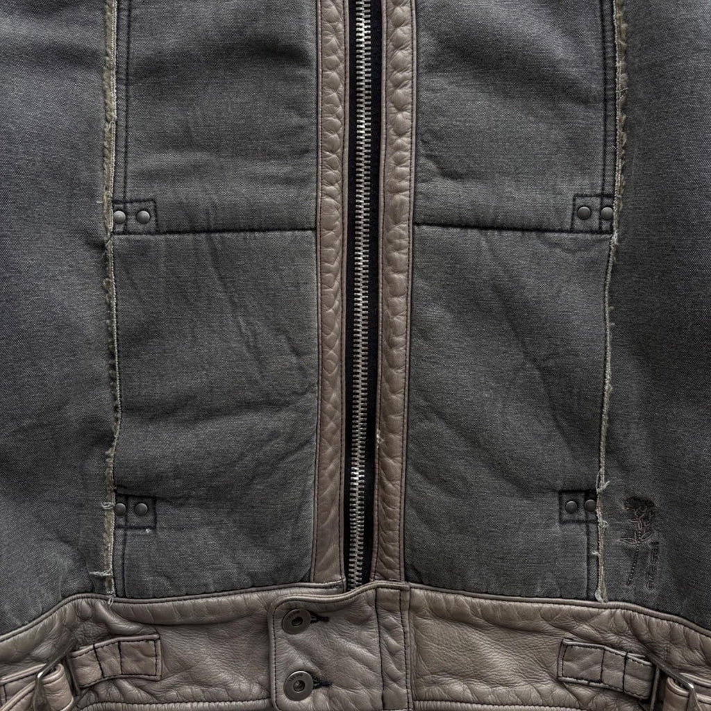 DIESEL SUEDE LEATHER JACKET