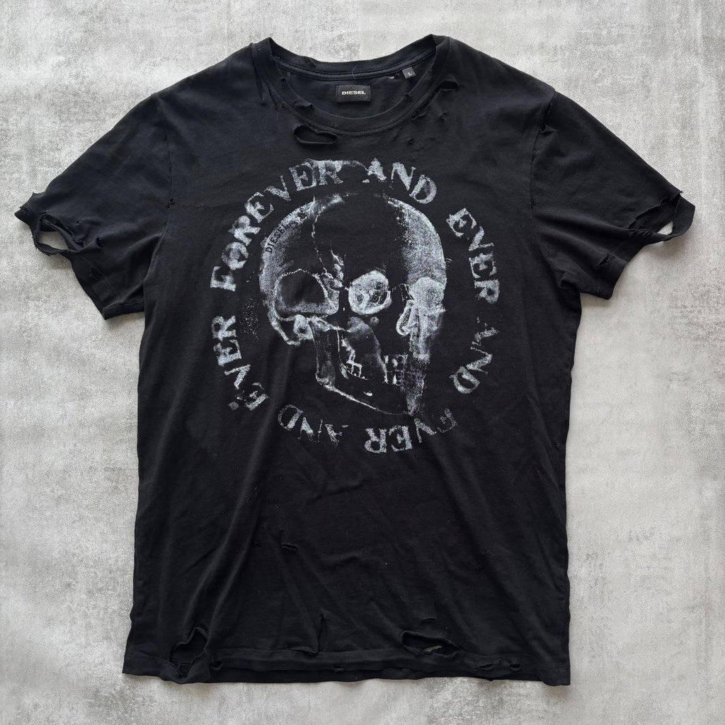 DIESEL DISTRESSED T-SHIRT