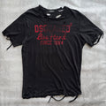 DISTRESSED DSQUARED2 T-SHIRT