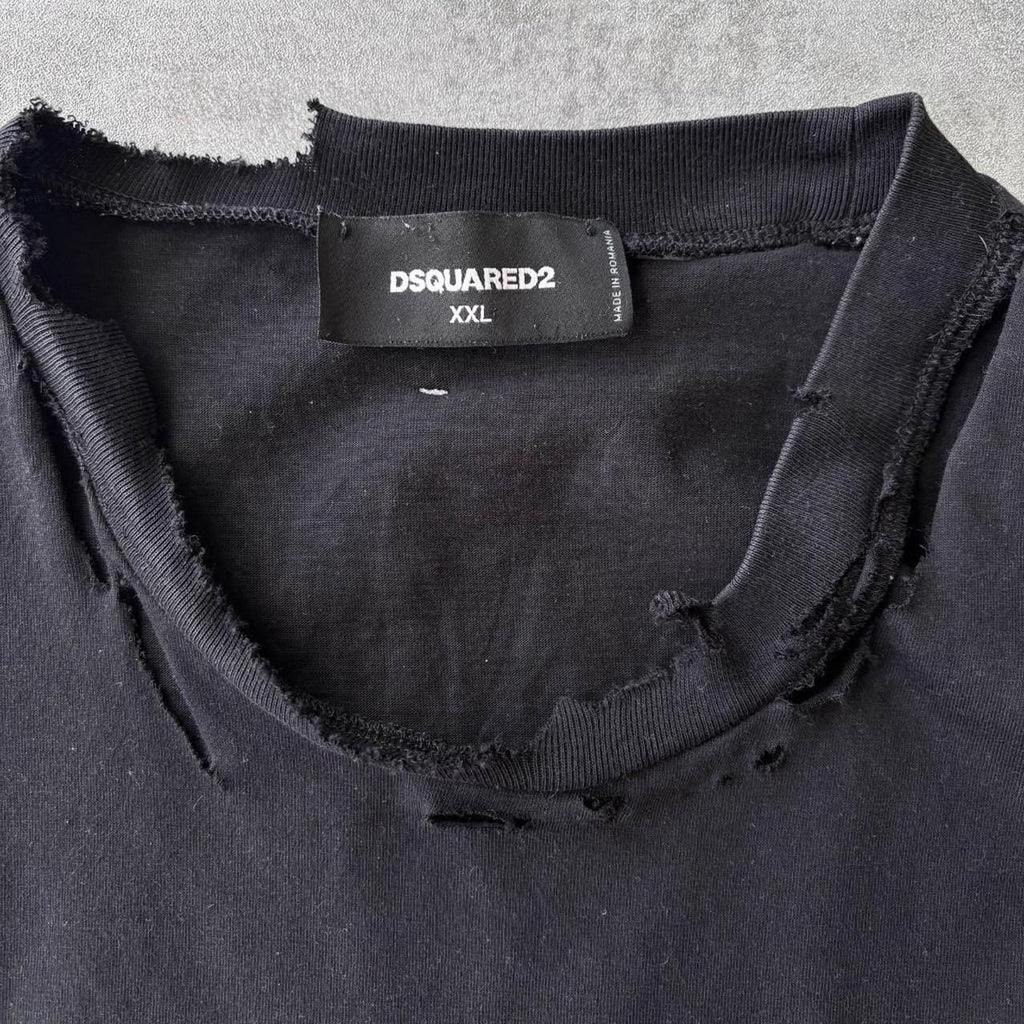 DSQUARED2 DISTRESSED T-SHIRT