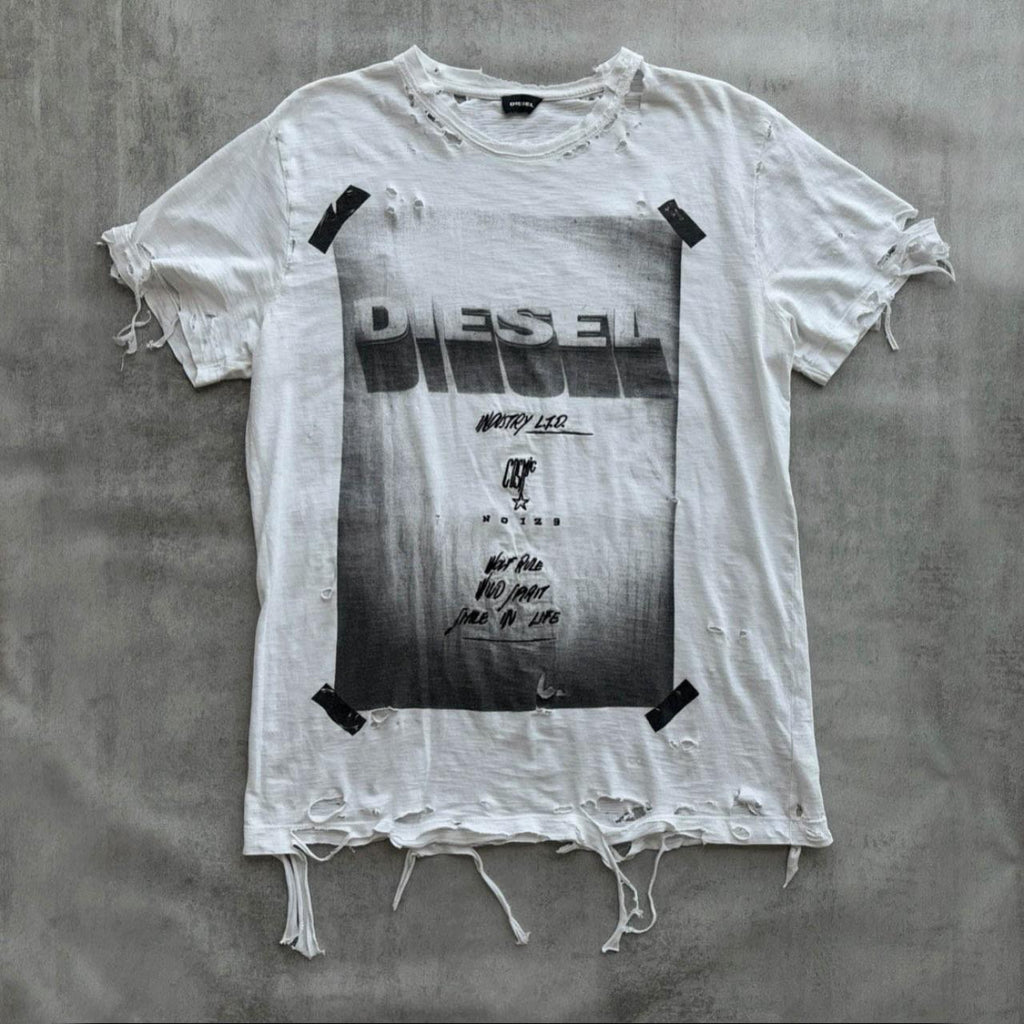 DIESEL DISTRESSED T-SHIRT