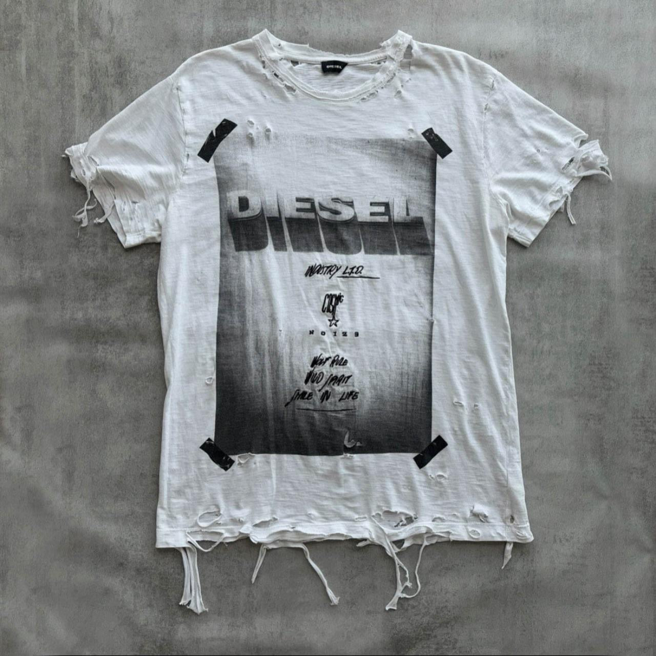 DIESEL DISTRESSED T-SHIRT