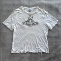 VIVIENNE WESTWOOD DISTRESSED T-SHIRT