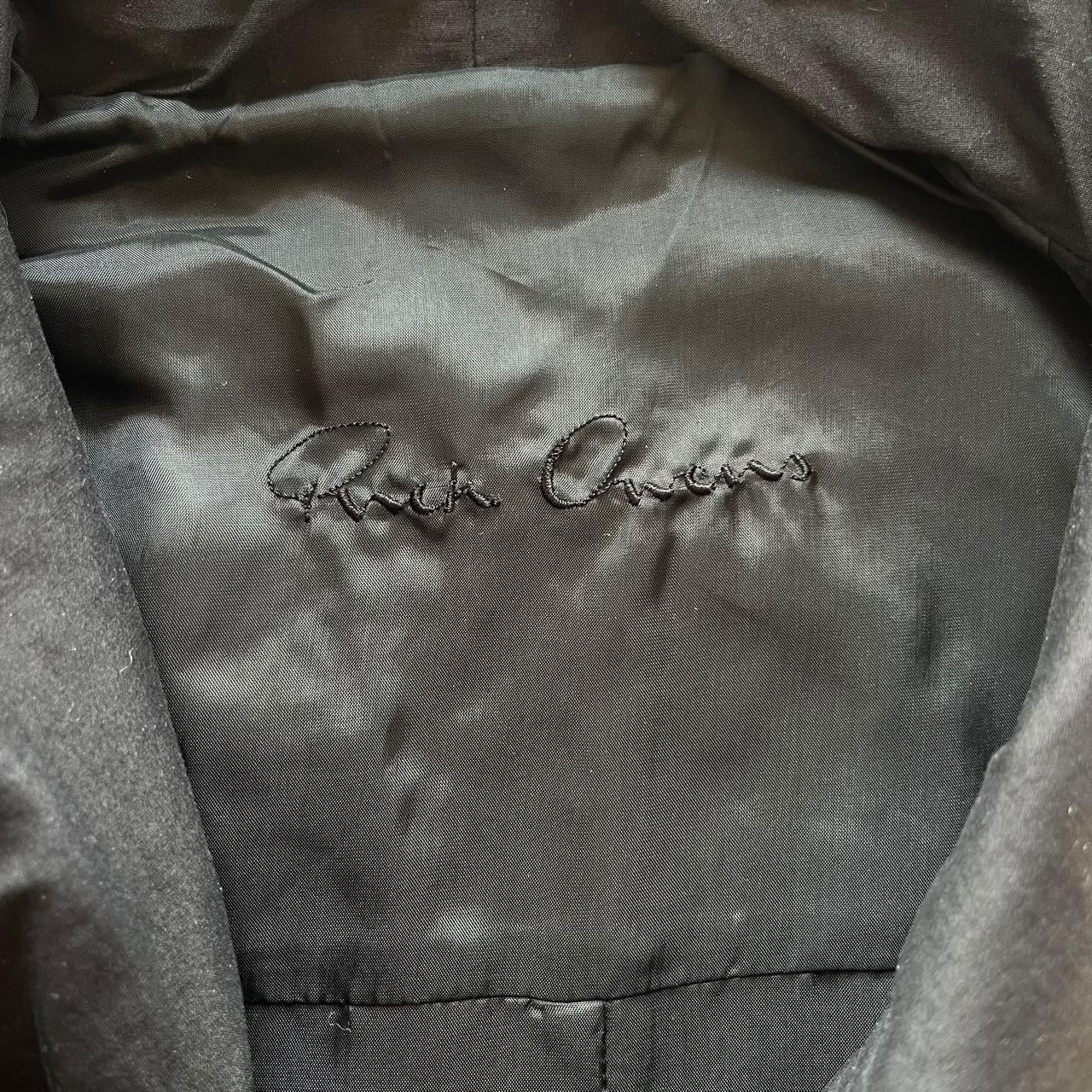 RICK OWENS LEATHER GILET