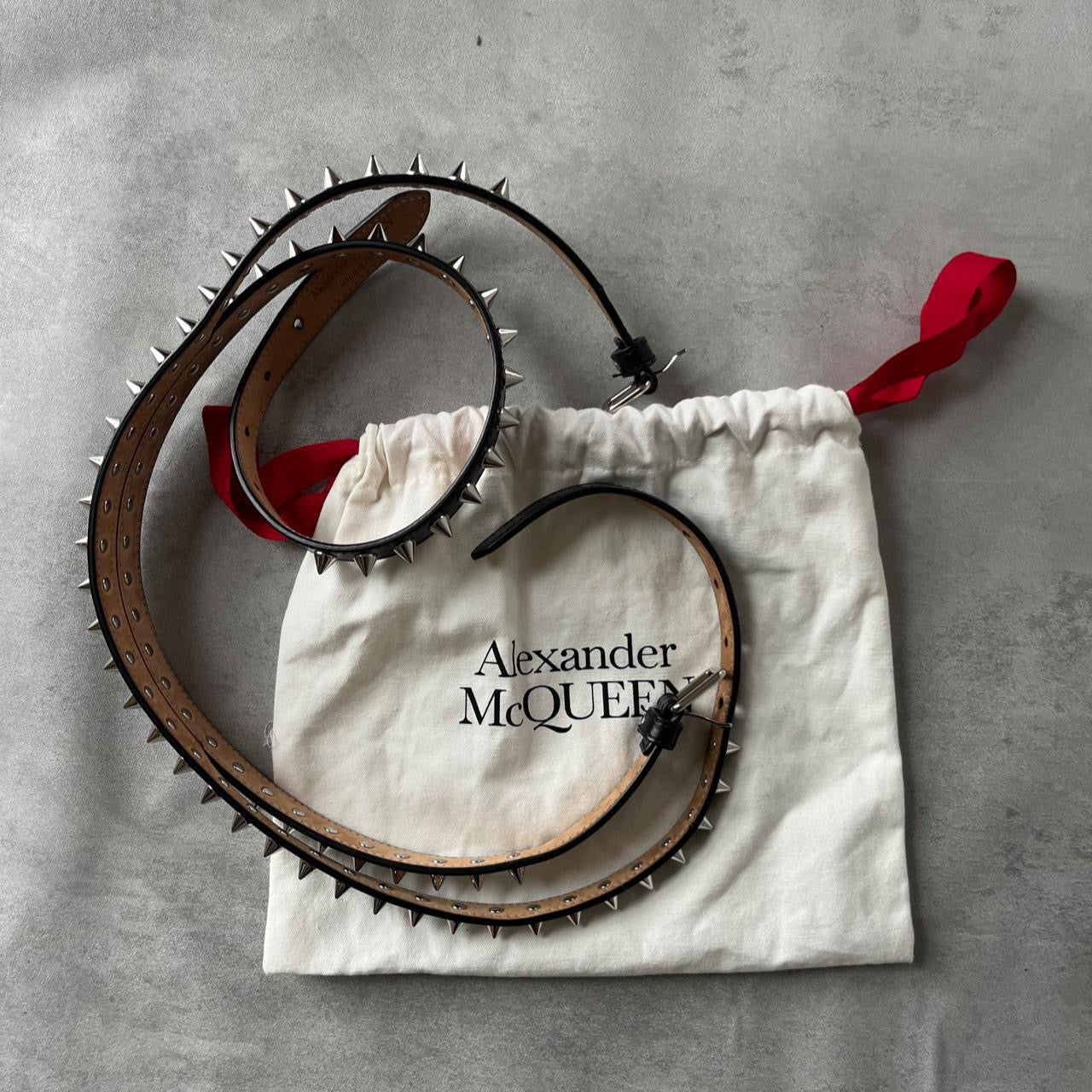 ALEXANDER MCQUEEN STUDDED BELT