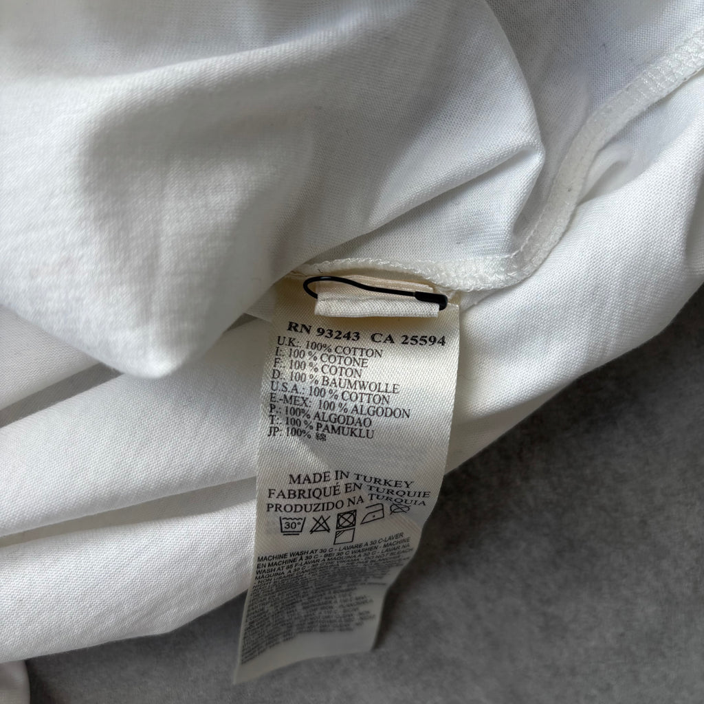 DIESEL WHITE CHAIN T-SHIRT