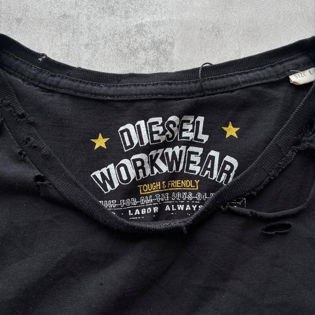 DIESEL DISTRESSED T-SHIRT