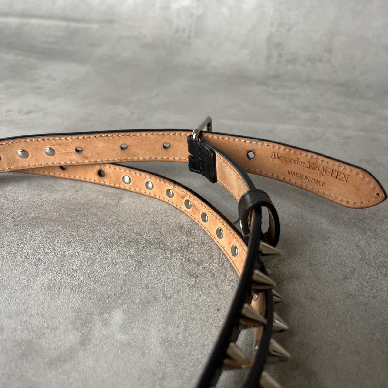 ALEXANDER MCQUEEN STUDDED BELT
