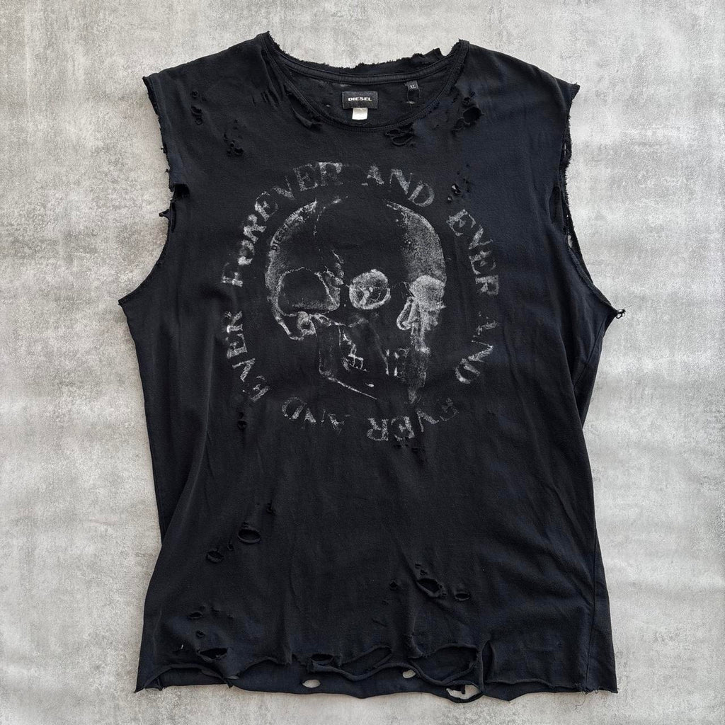 DIESEL DISTRESSED TOP