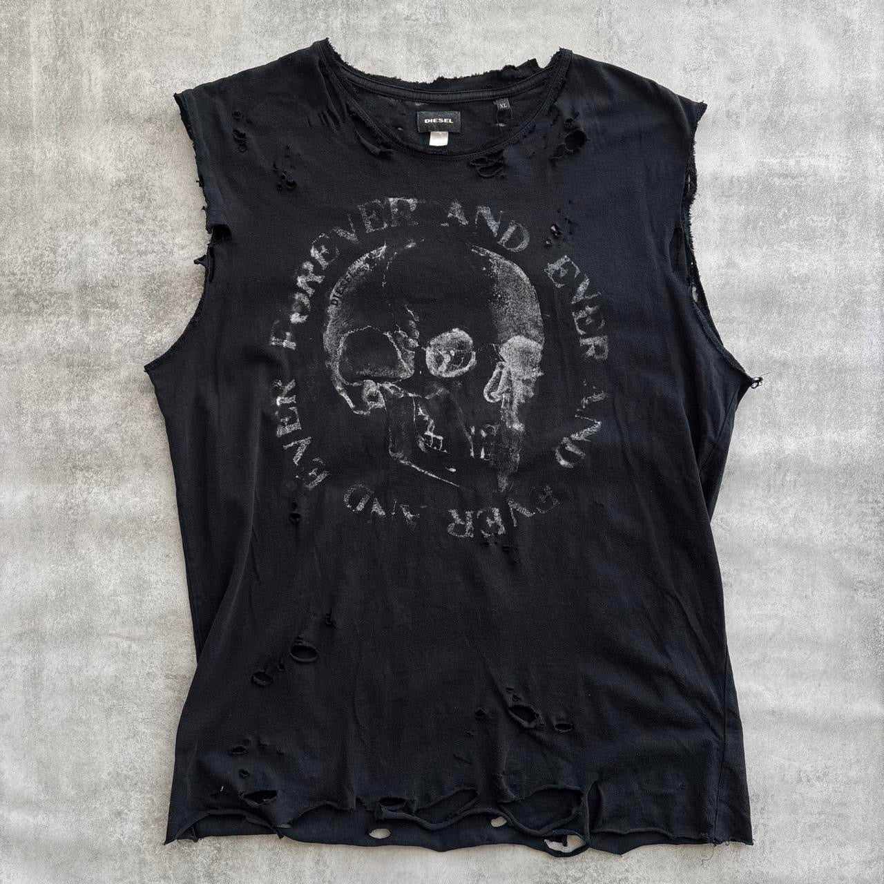 DIESEL DISTRESSED TOP
