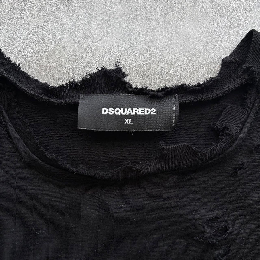 DSQUARED2 DISTRESSED T-SHIRT