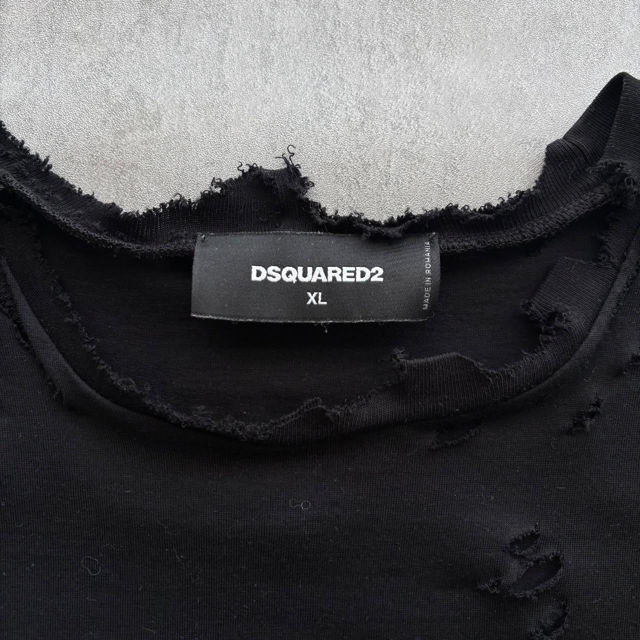 DSQUARED2 DISTRESSED T-SHIRT