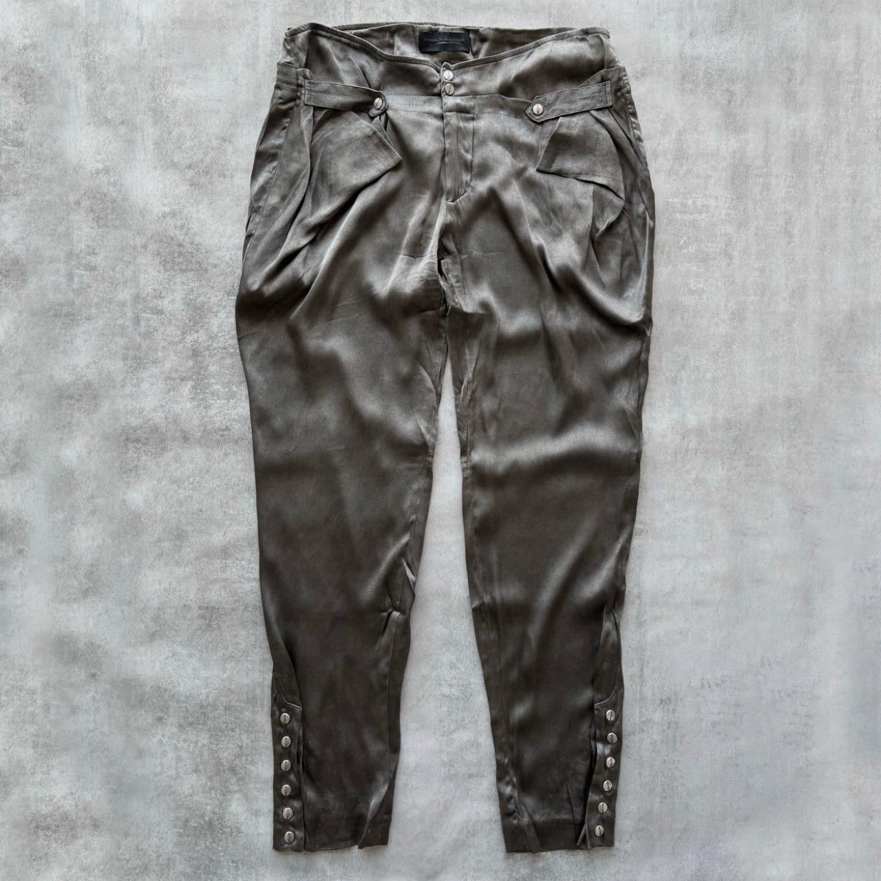 DIESEL SILK TROUSERS