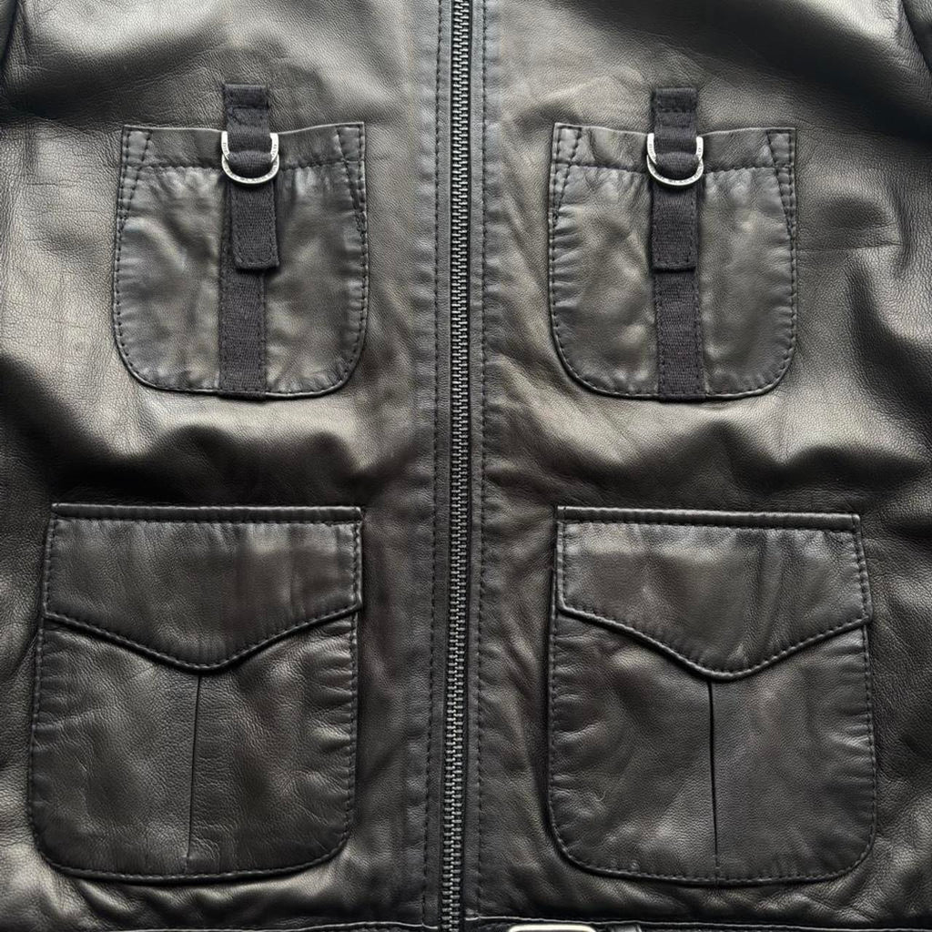 DIESEL BLACK GOLD FW09 LEATHER JACKET