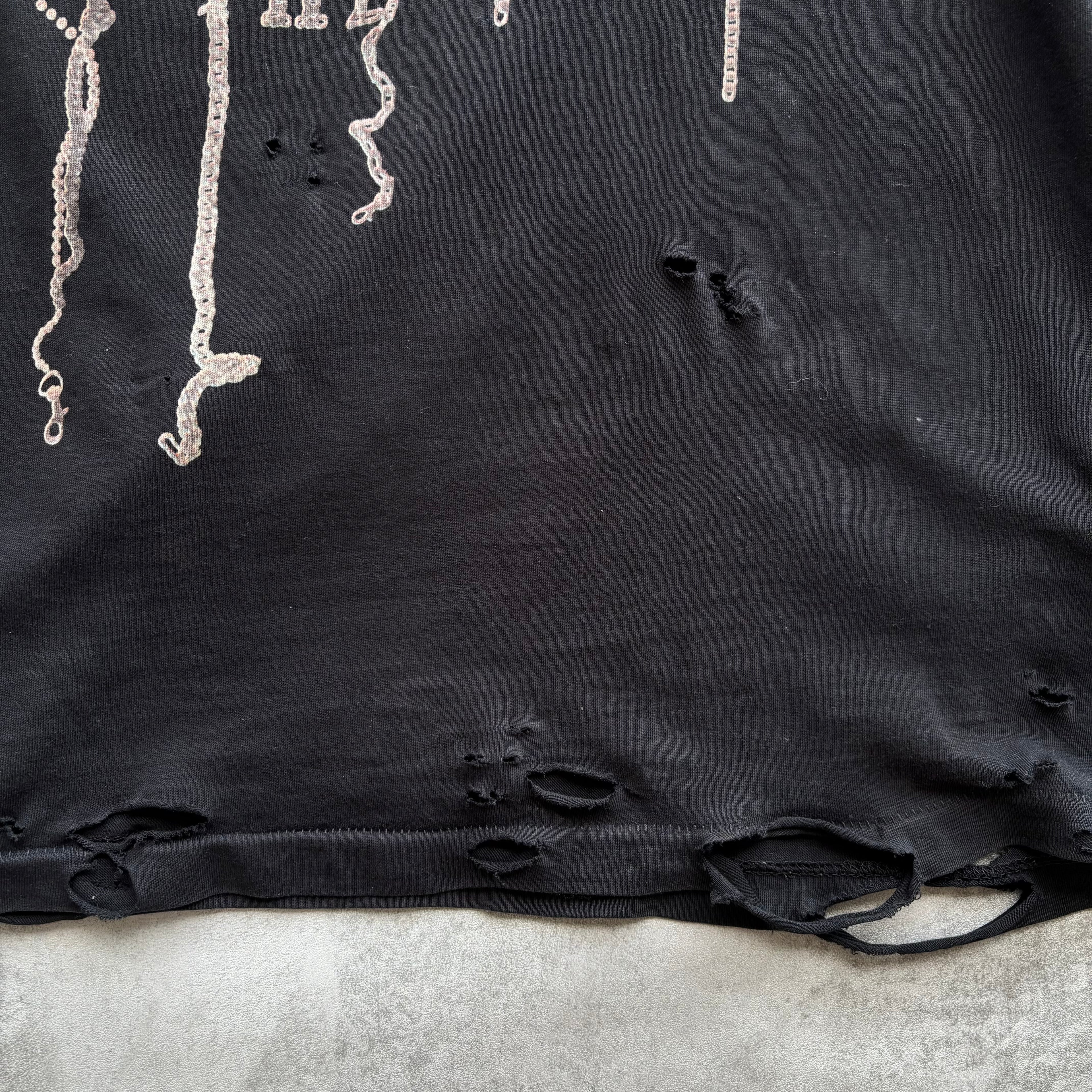 DIESEL DISTRESSED T-SHIRT