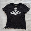 VIVIENNE WESTWOOD DISTRESSED T-SHIRT