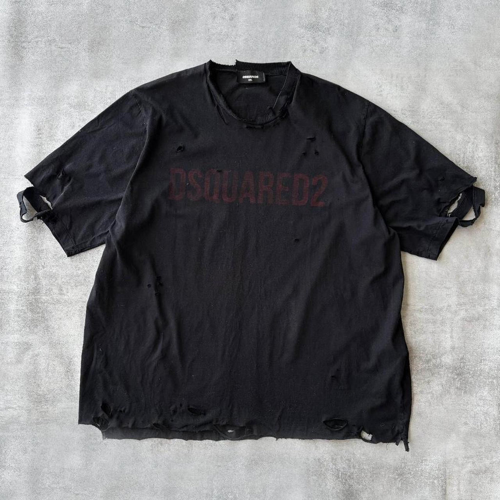DSQUARED2 DISTRESSED T-SHIRT