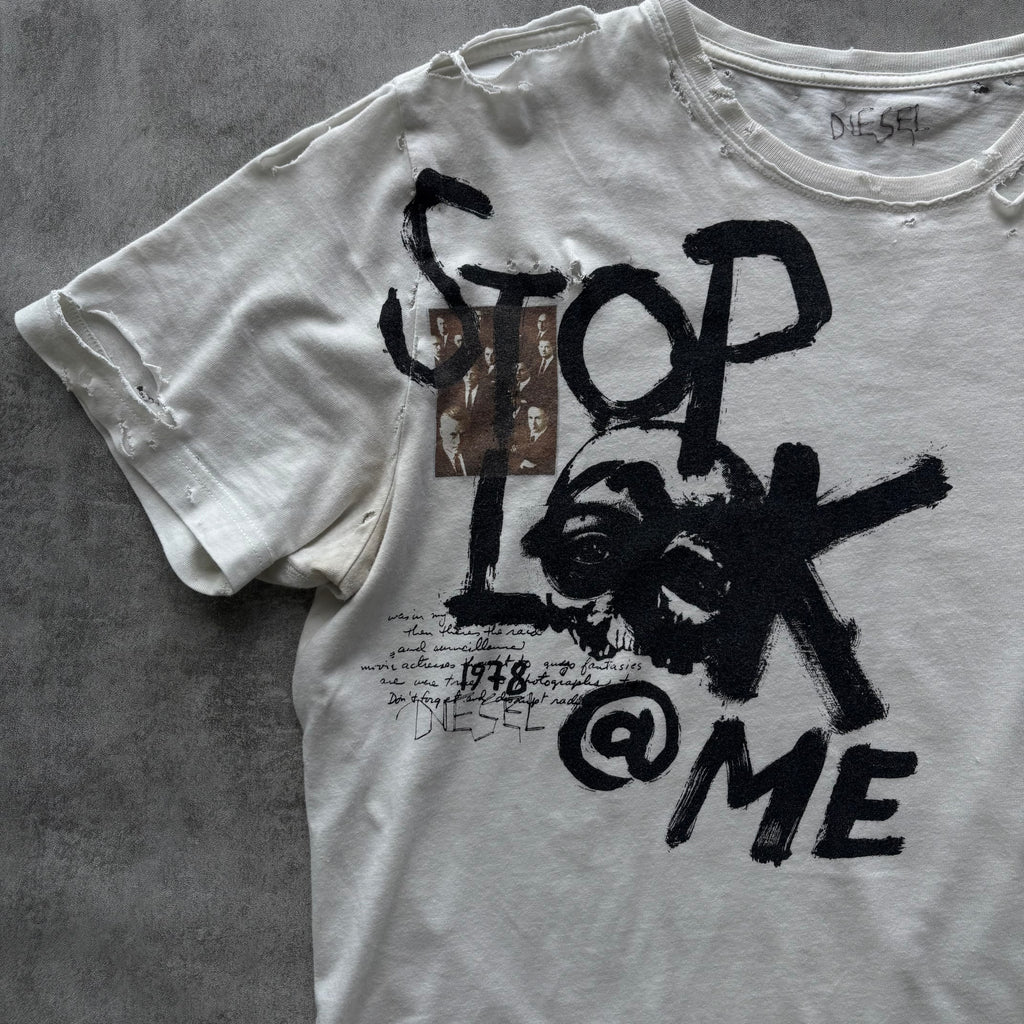 DIESEL DISTRESSED T-SHIRT