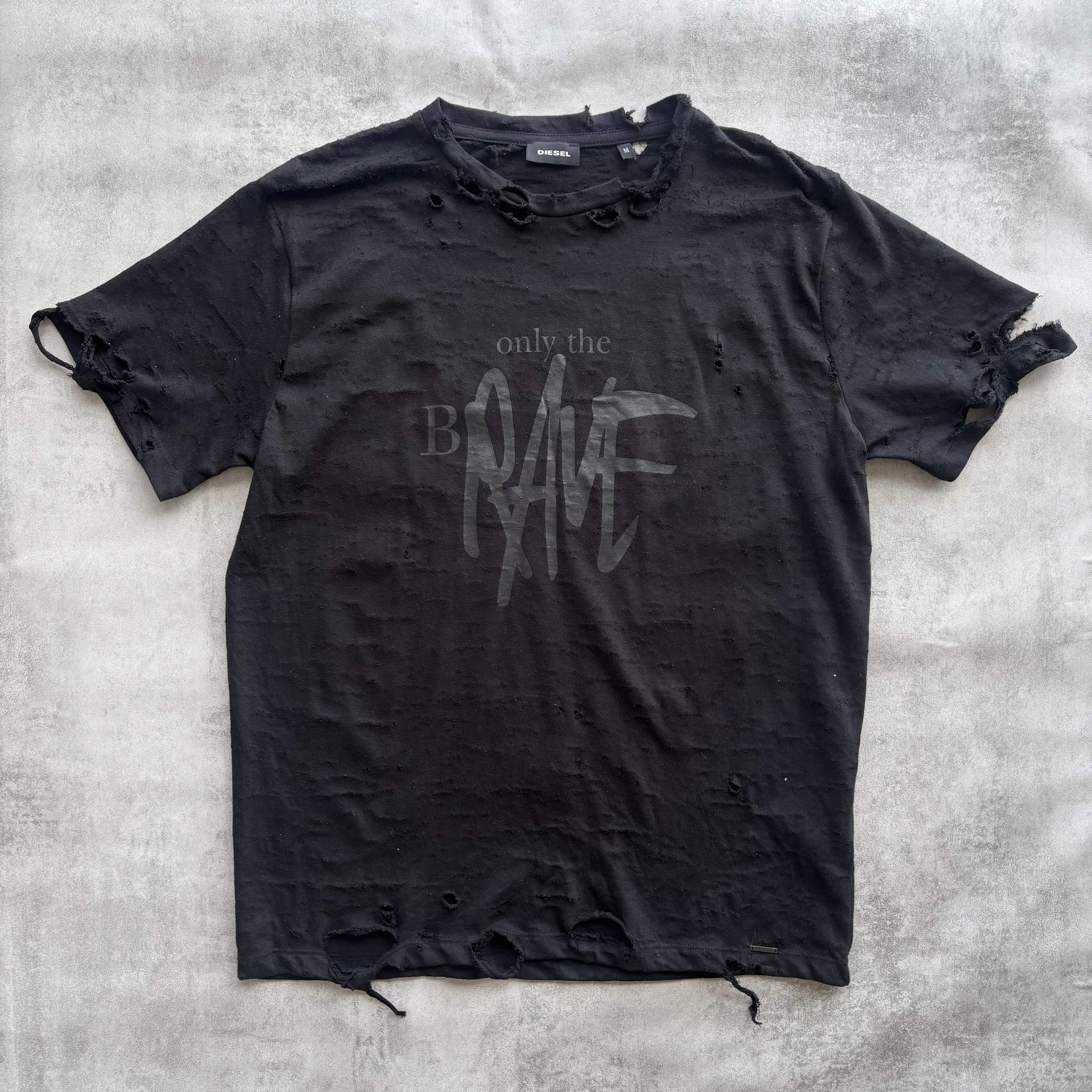 DIESEL DISTRESSED T-SHIRT