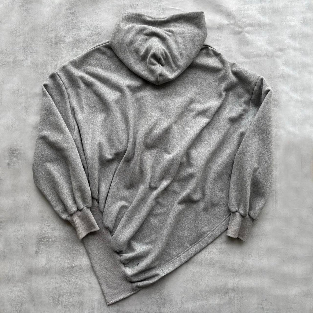 YOHJI YAMAMOTO ASSYMETRIC ZIP HOODIE