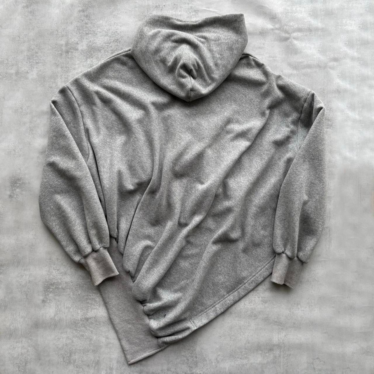 YOHJI YAMAMOTO ASSYMETRIC ZIP HOODIE