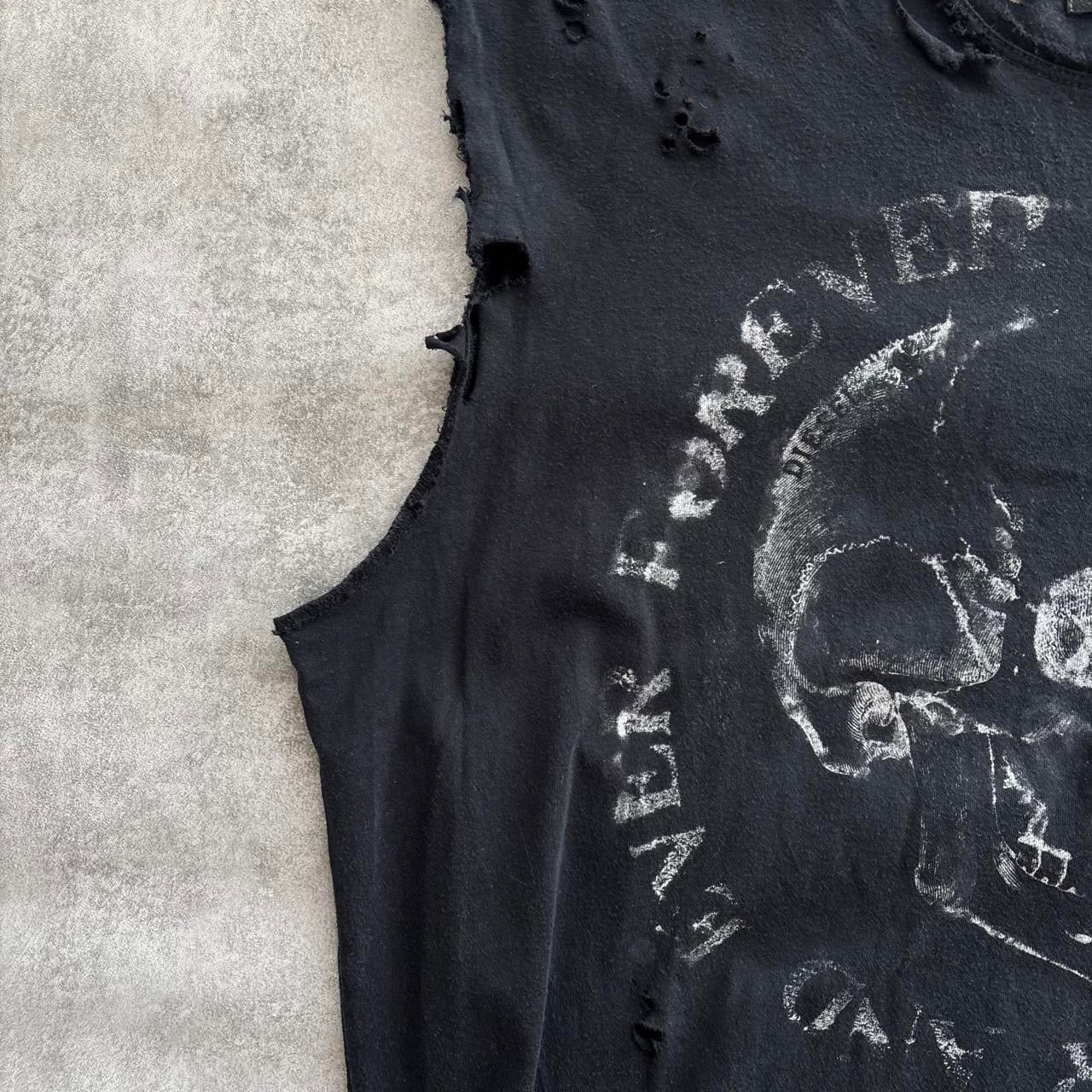 DIESEL DISTRESSED TOP