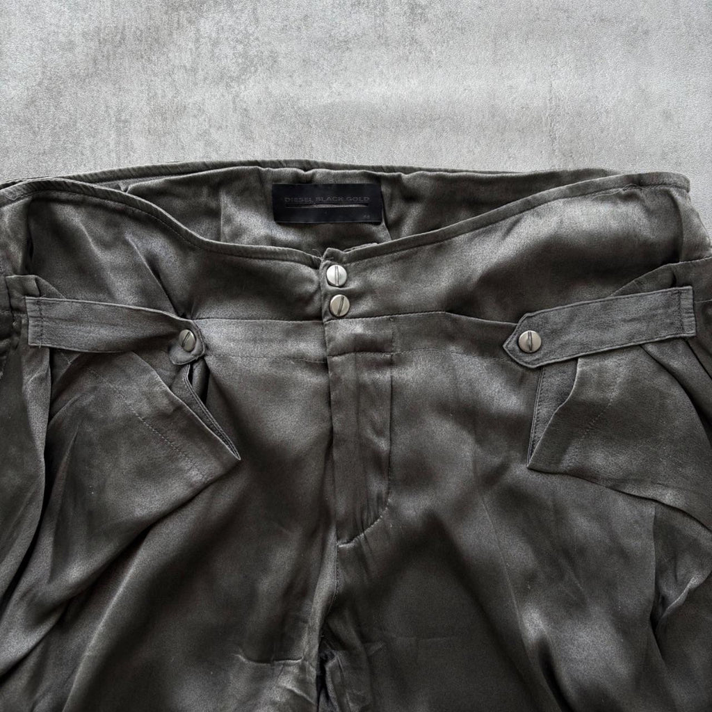 DIESEL SILK TROUSERS