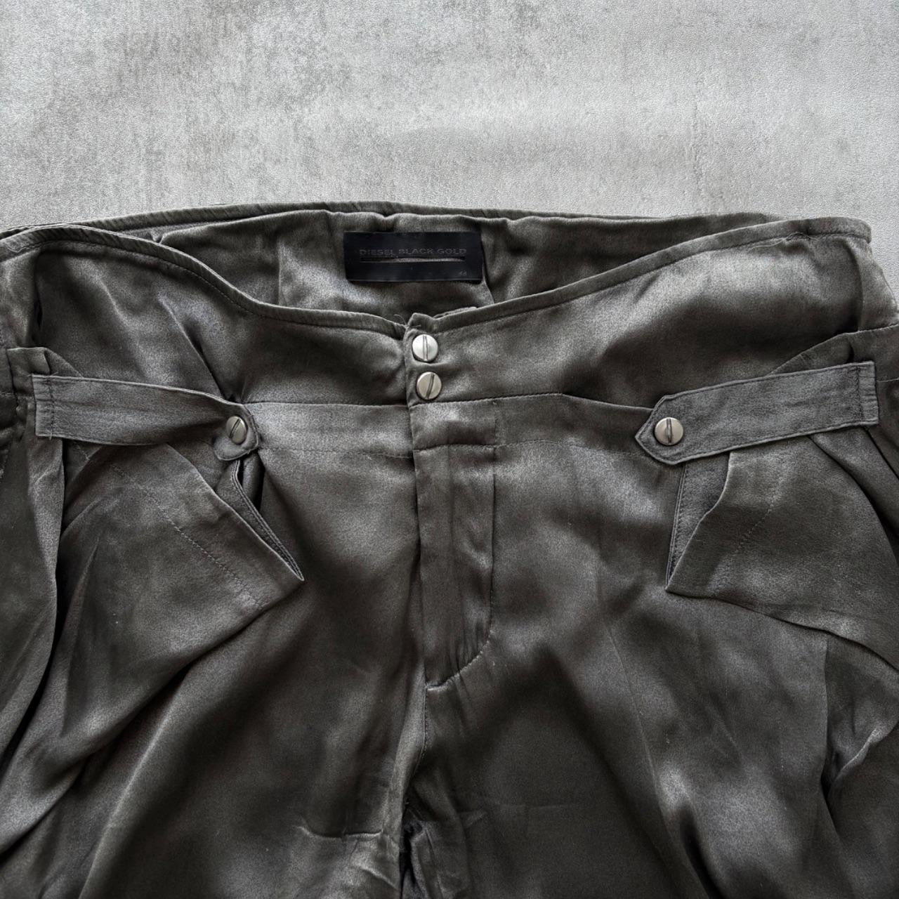 DIESEL SILK TROUSERS