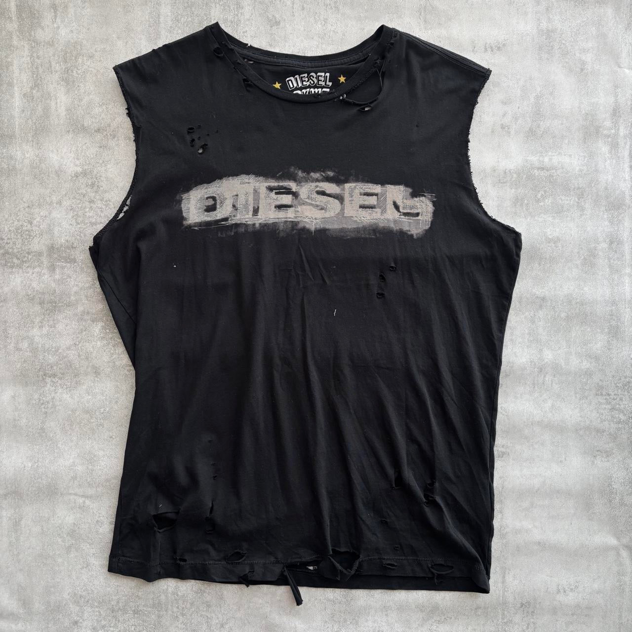 DIESEL DISTRESSED TOP