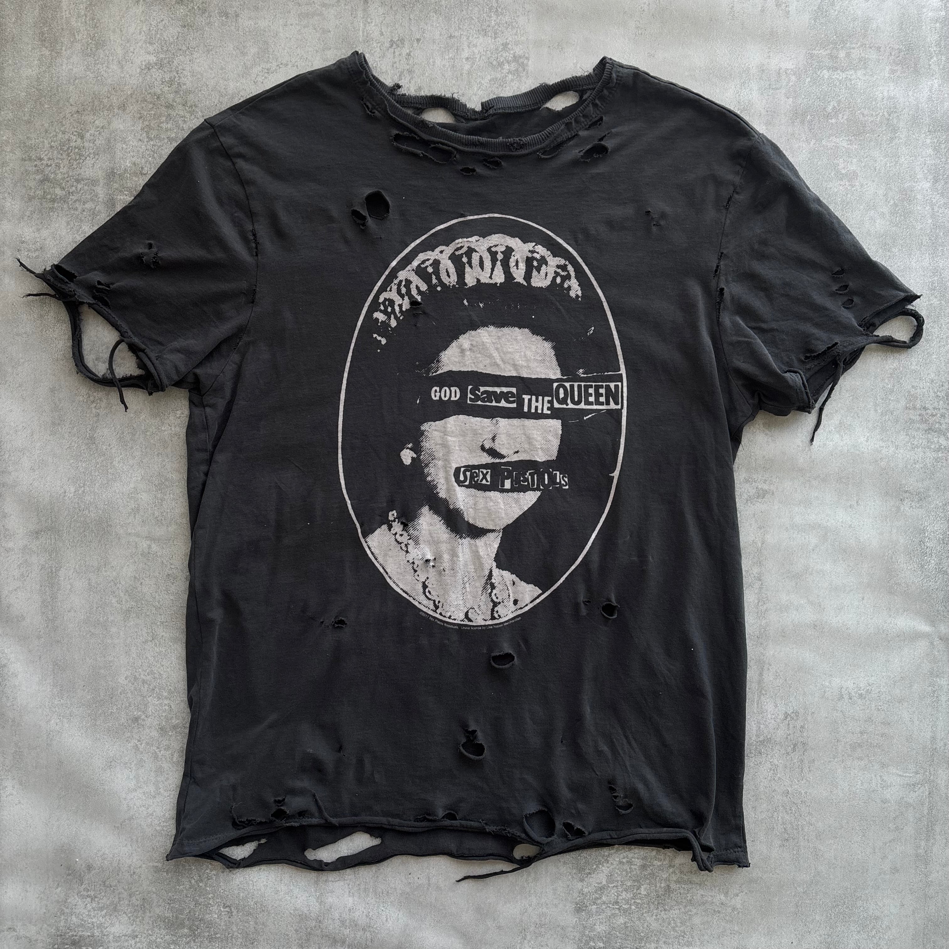 DISTRESSED SEX PISTOLS T-SHIRT