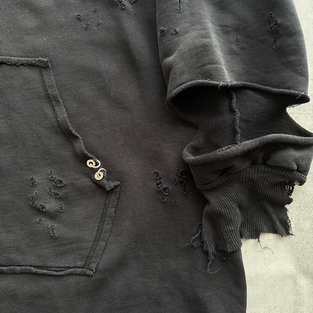 DIESEL DISTRESSED HOODIE