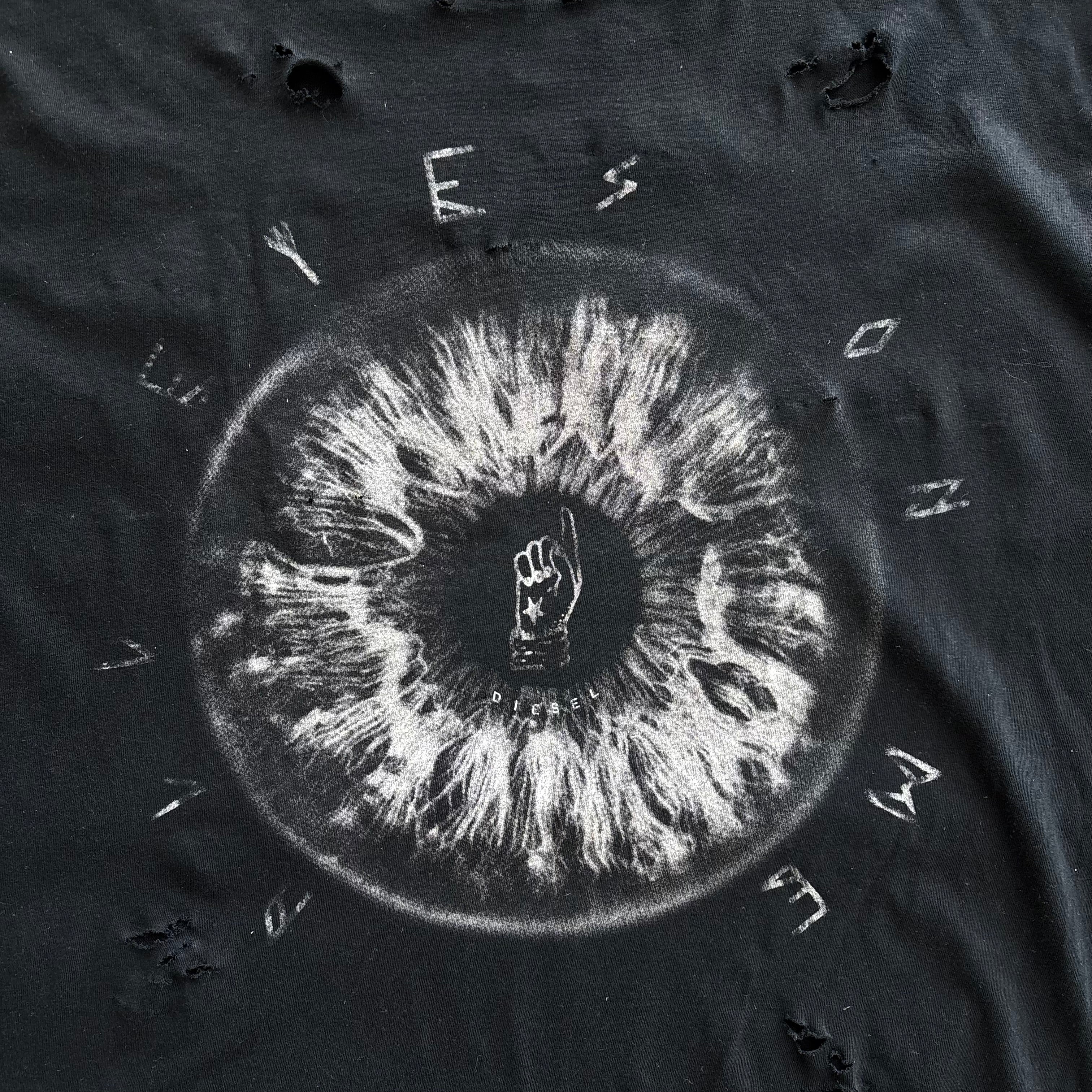 DIESEL DISTRESSED T-SHIRT