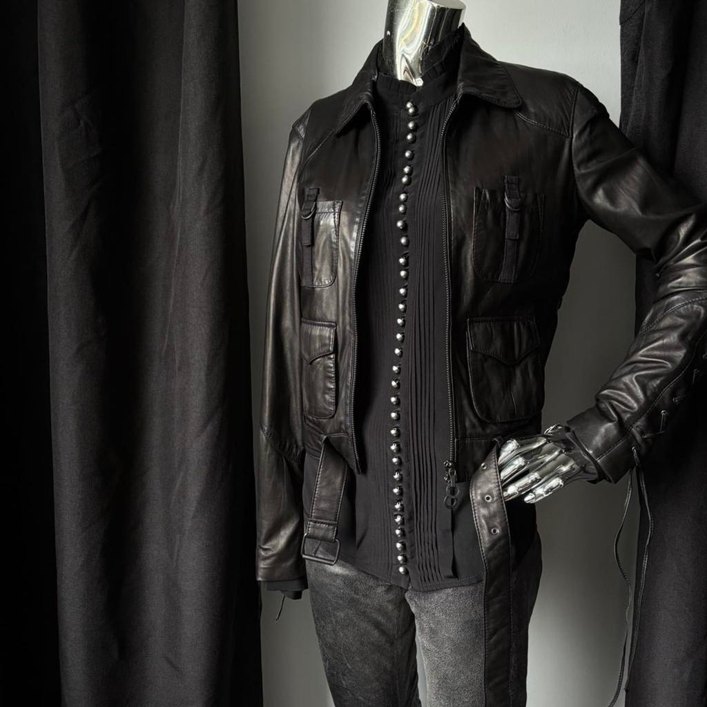 DIESEL BLACK GOLD FW09 LEATHER JACKET
