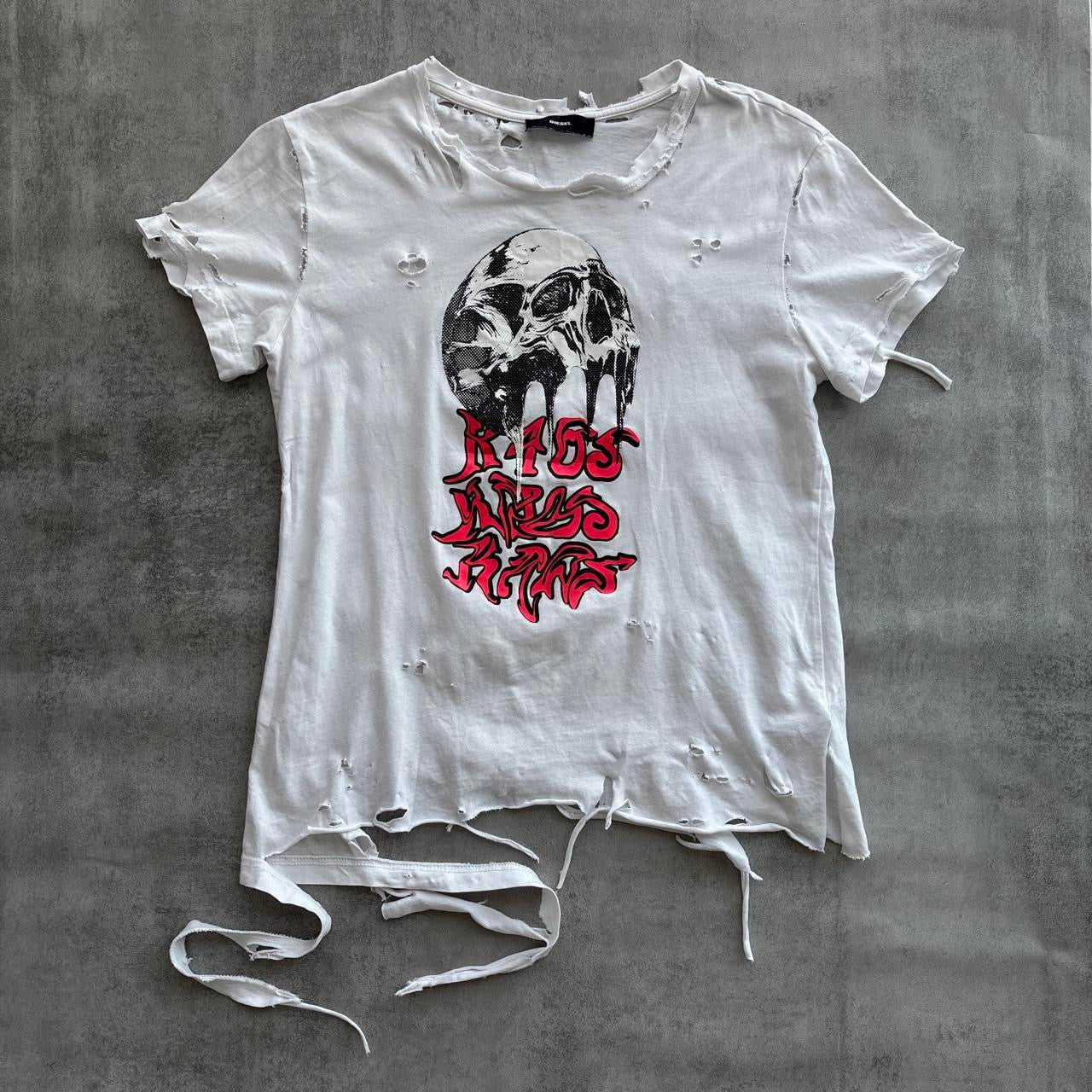 DIESEL DISTRESSED T-SHIRT