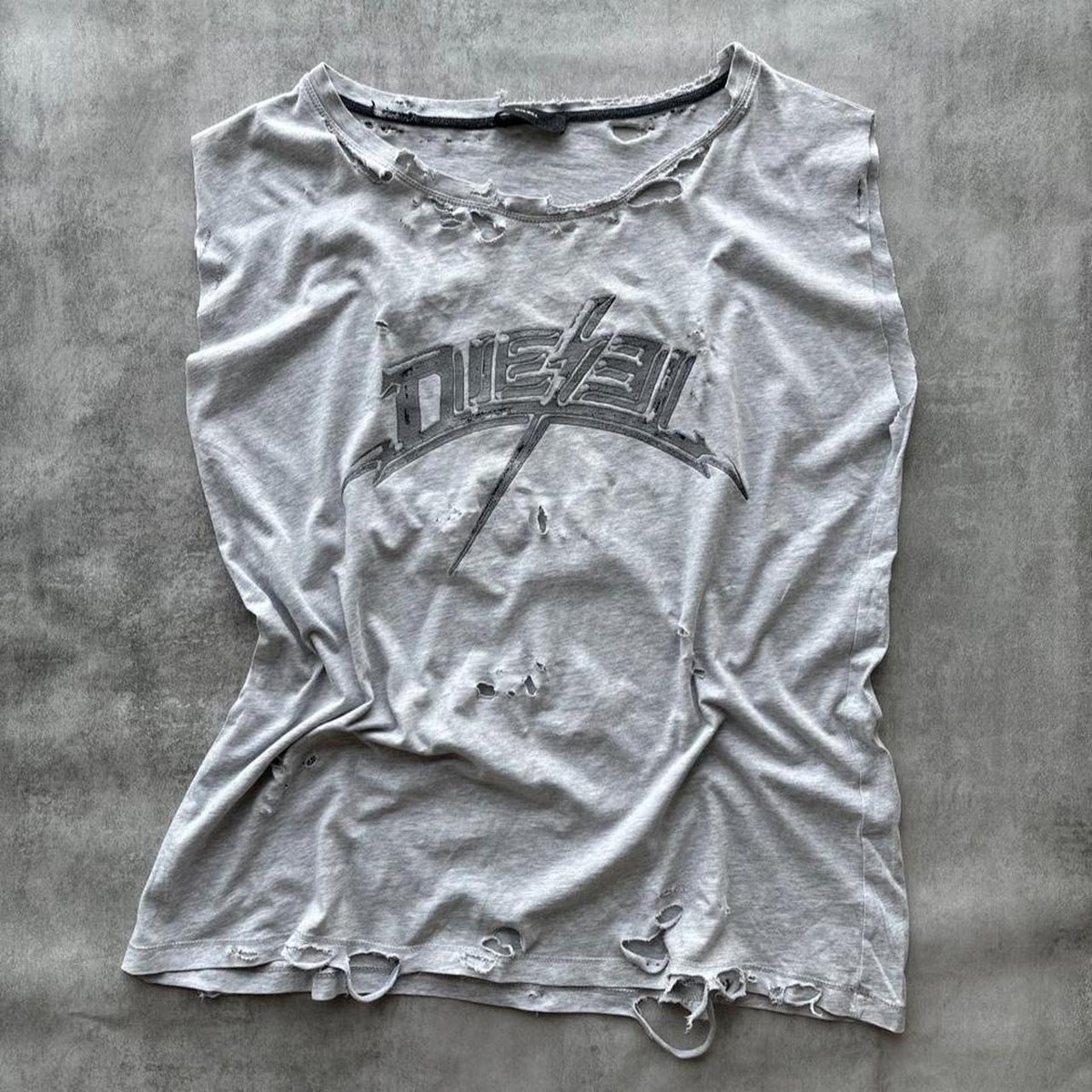 DIESEL DISTRESSED T-SHIRT