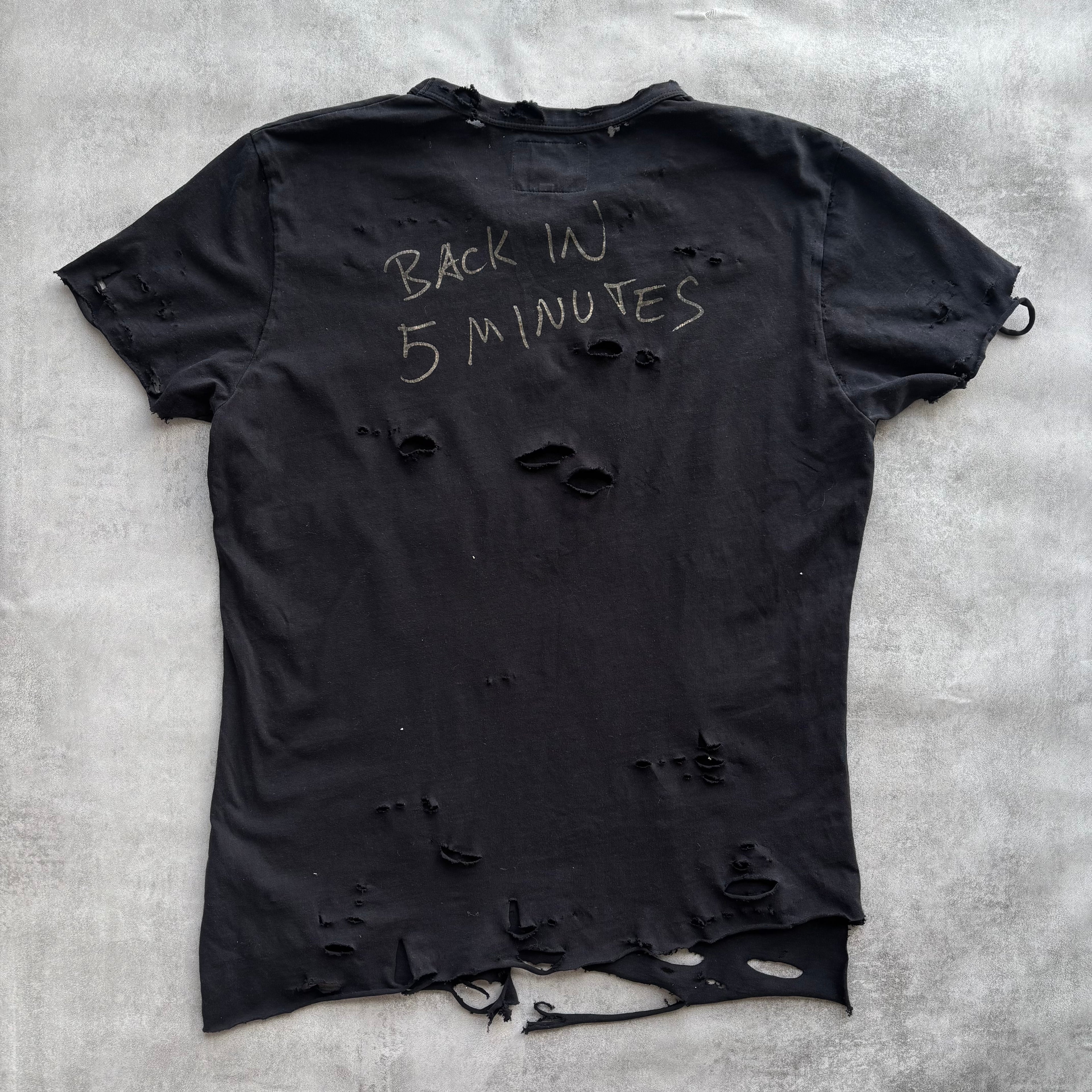 VIVIENNE WESTWOOD DISTRESSED T-SHIRT