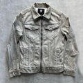 G-STAR STUDDED DENIM JACKET